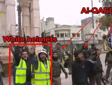 Συρία: Ισλαμιστές αντάρτες σε περίεργη άσκηση επίθεσης με χημικά (βίντεο)
